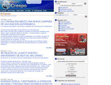 Tablet Screenshot of info-crespo.com.ar